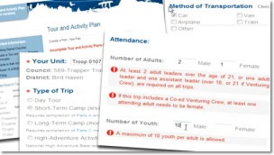 2012 Tour Plan Features